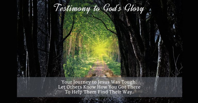 Writing Your Testimony of Your Amazing Journey!
