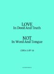 Love In Deed