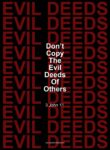 Dont Copy Evil