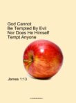 God Cannot Be Tempted