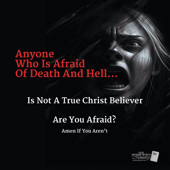 Our Divine Designs 105 Anyone Who Is Afraid