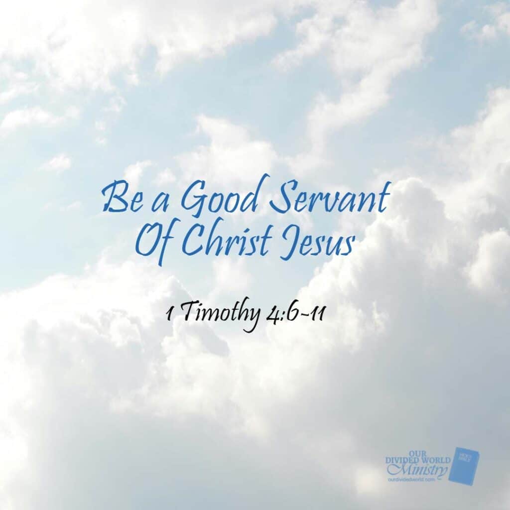 Our Divine Designs 4 A Good Servant