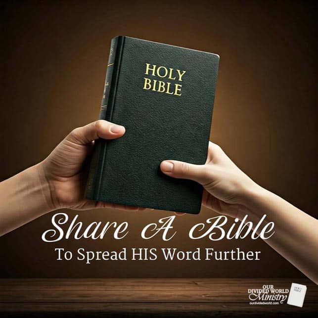 Our Divine Designs 73 Share A Bible