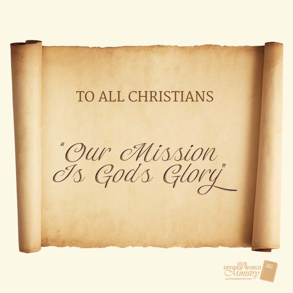 Our Divine Designs 66 To All Christians