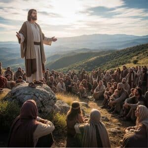 Jesus With Multitudes