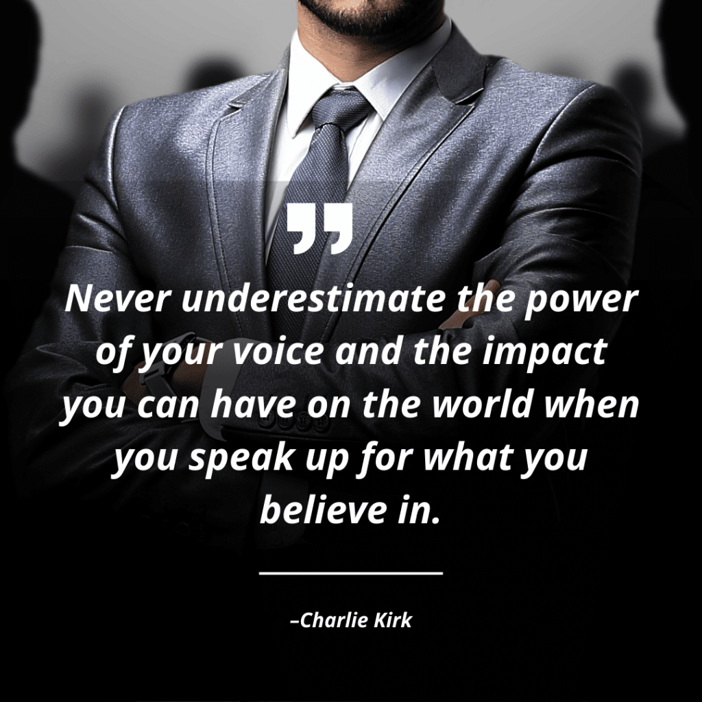 Youth Ministry 8 Charlie Kirk Quote