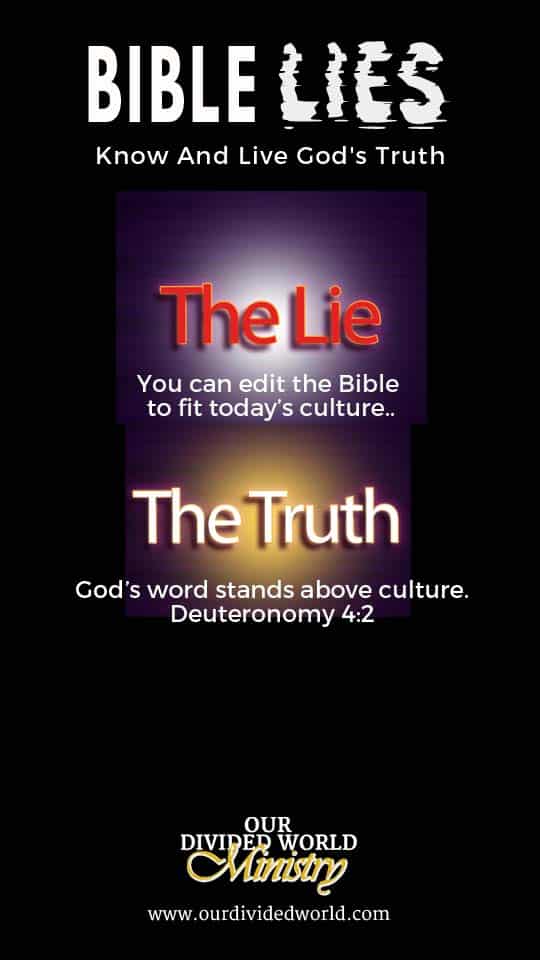 Unveiled: Bible Lies 4 Edit Bible