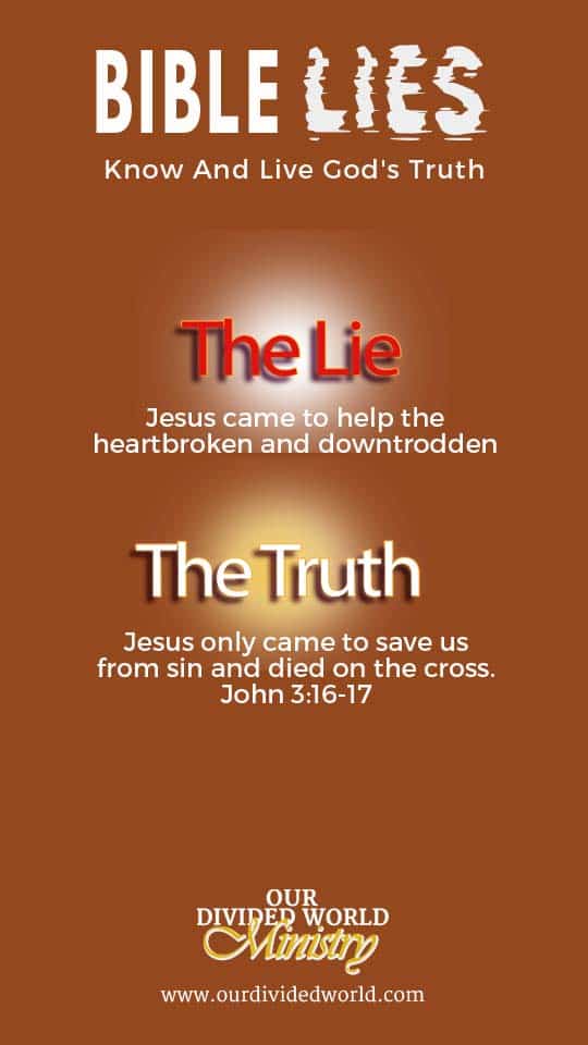 Unveiled: Bible Lies 13 Our Sins