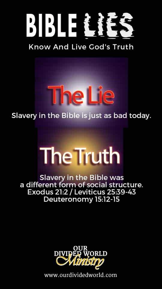 Unveiled: Bible Lies 16 Slavery