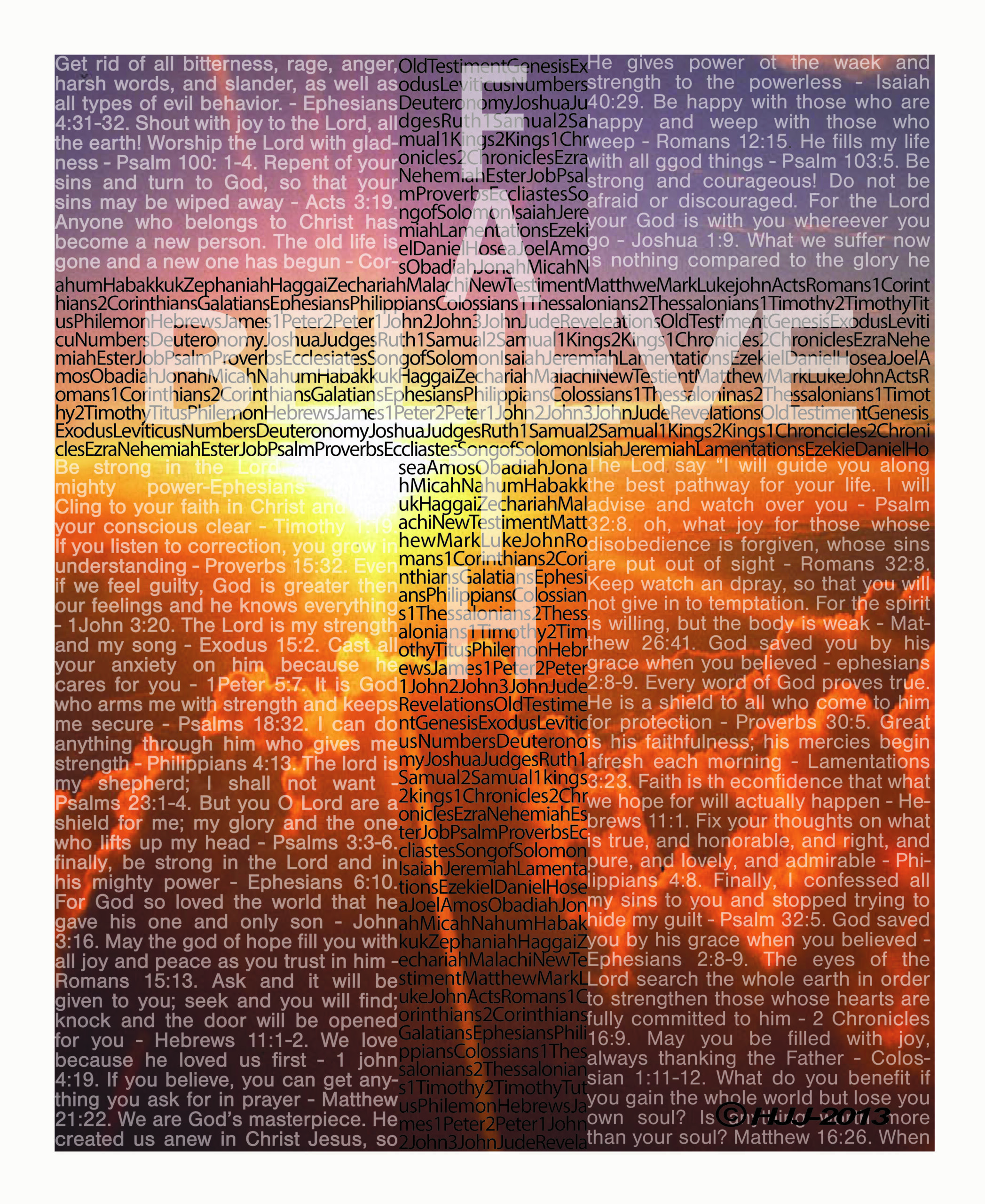 Believe and Faith Poster